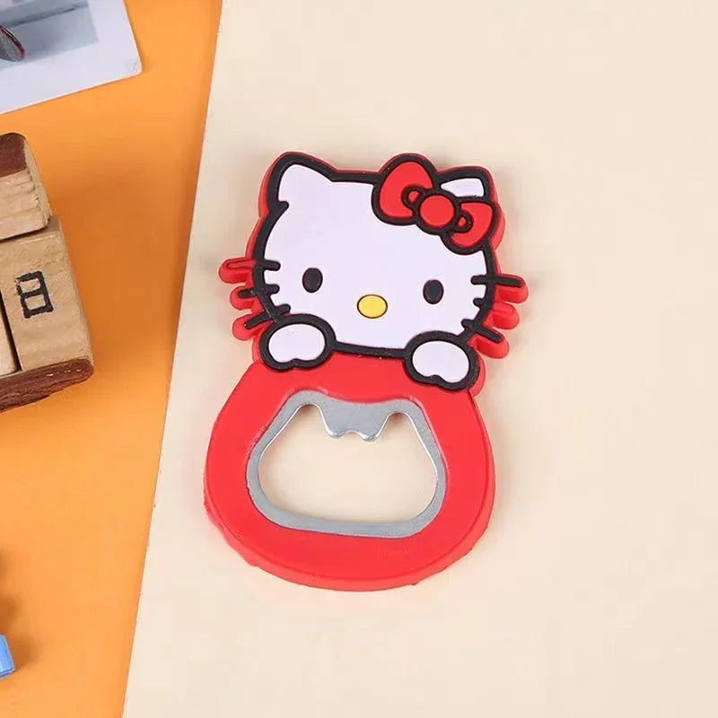 Sanrio Hello Kitty Cute Cartoon Silicone Wine & Beer Opener - Image 4