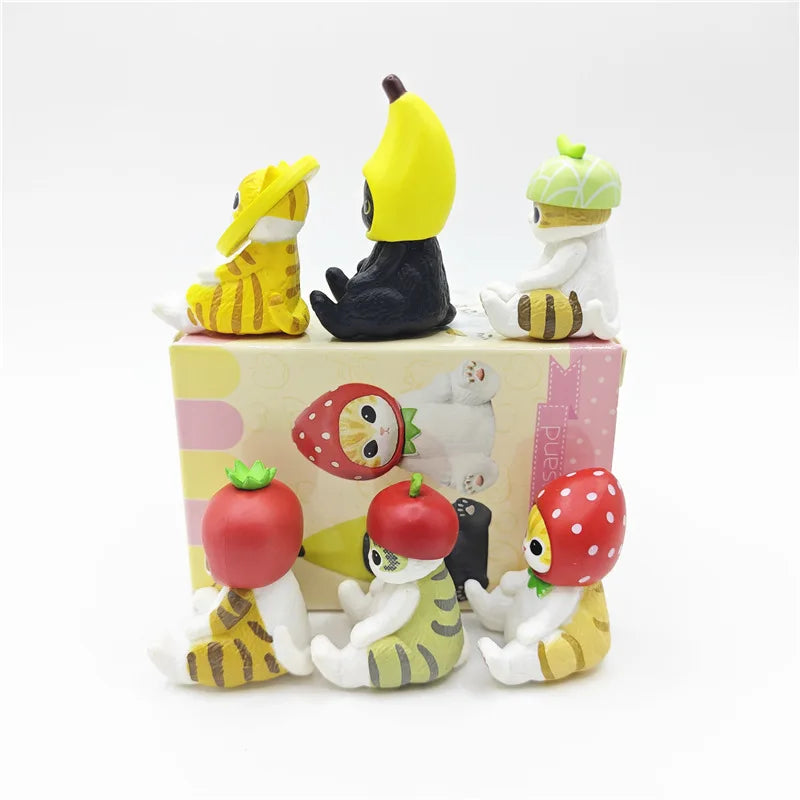 Adorable Mofusand Fruit Cat Action Figure - Image 2