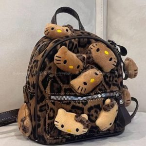 New Sanrio Hello Kitty Spicy Girl Leopard Print Bag