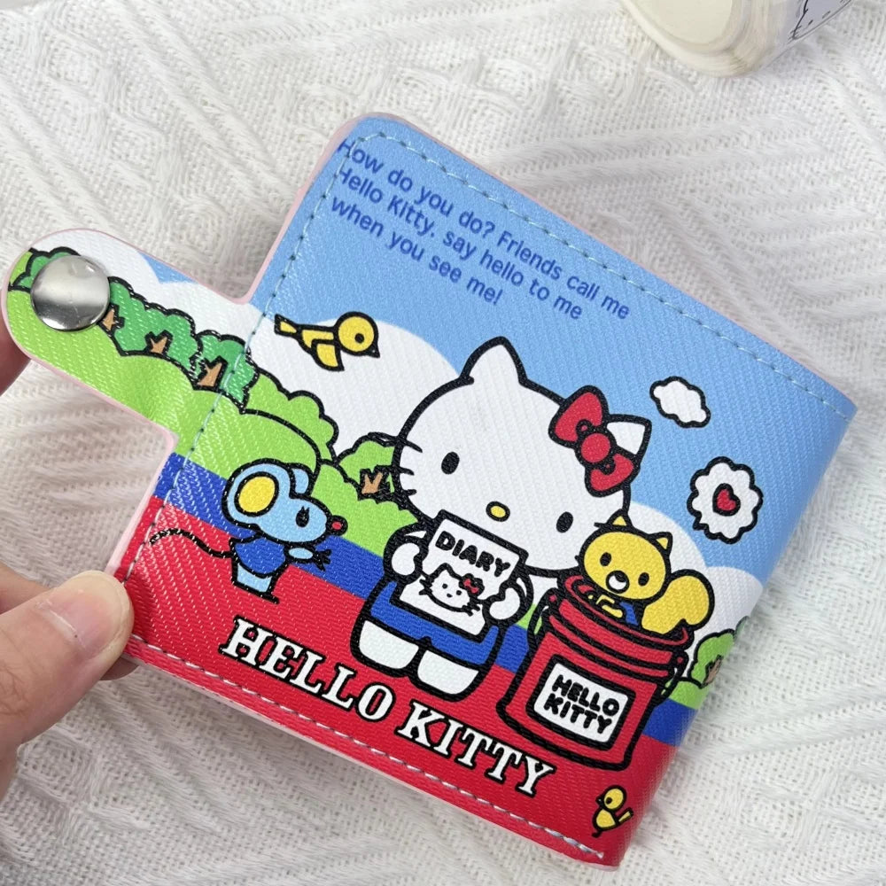Kawaii Sanrio Hello Kitty PU Leather Wallet - Image 4