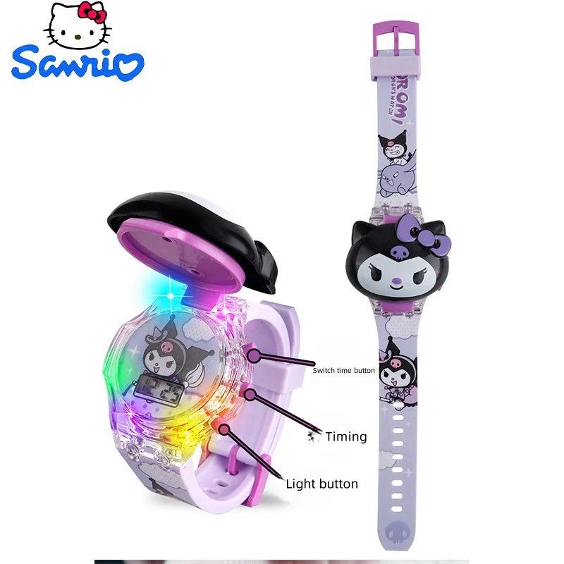 Kawaii Sanrio Silicone Strap Wrist Watch - Image 2