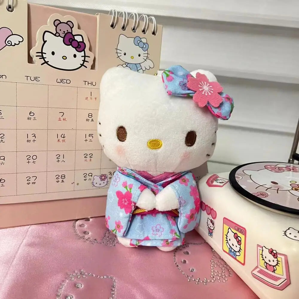 Sanrio Kimono Hello Kitty Stuffed Keychain - Image 3