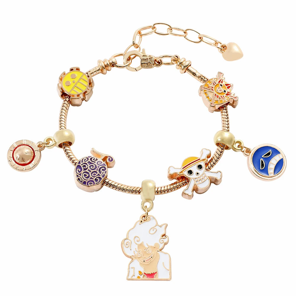 Hello Kitty Gold Plated Bracelets with Charms - Image 13