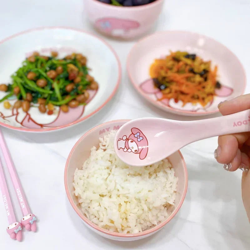 Sanrio Hello Kitty Tableware Set - Image 4