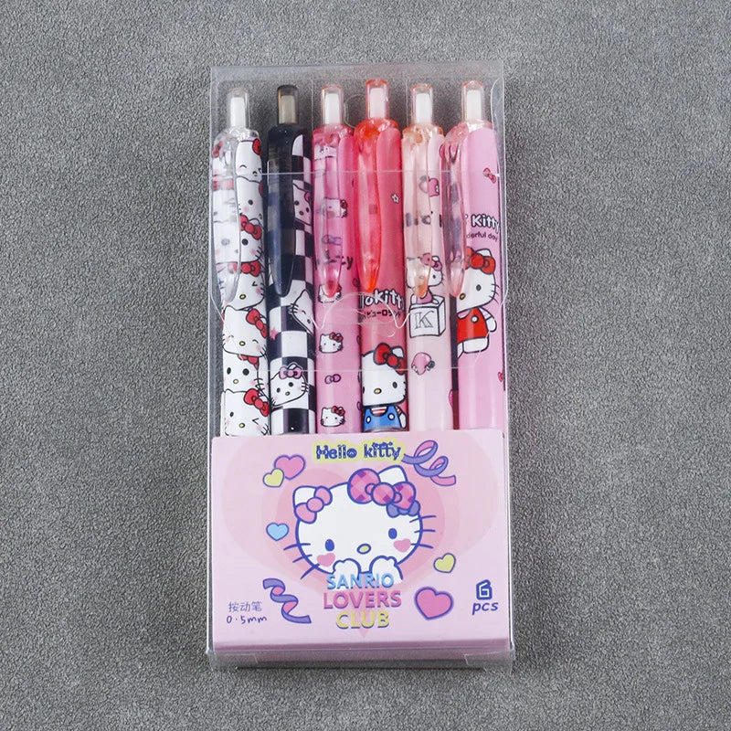 6pcs Sanrio Gel Pen Set - Image 8