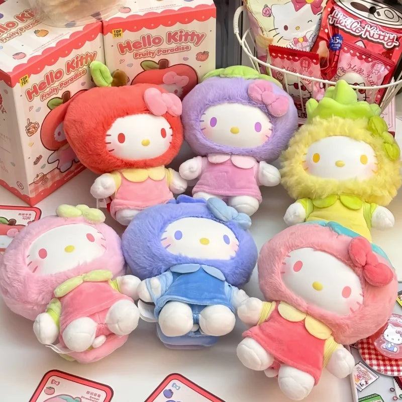 New Top Toy Hello Kitty Fruity Paradise Series Blind Box Toys - Image 2