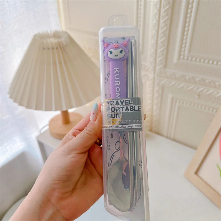Sanrio Hello Kitty & Cinnamoroll Chopsticks Set - Image 8
