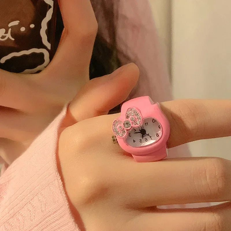 Wholesale Kawaii Sanrio Hello Kitty Watch Rings - Image 4