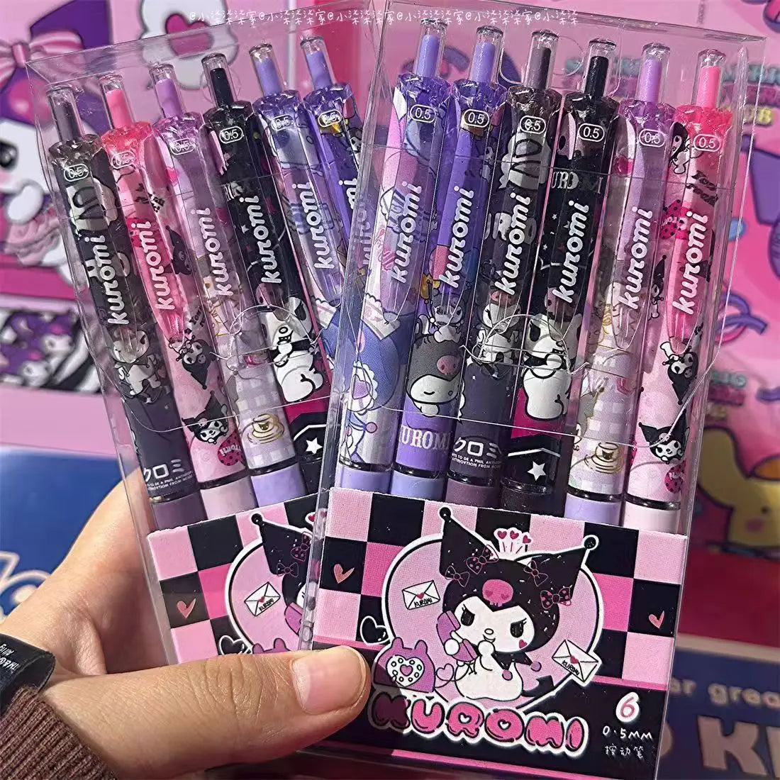 6pcs Sanrio Gel Pen Set - Image 2