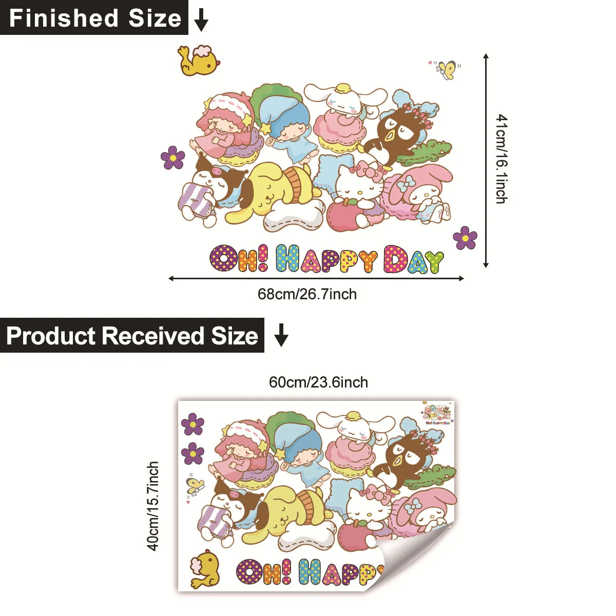 Sanrio Series Decorative Stickers - Image 8