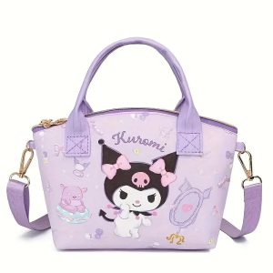 Sanrio Kuromi & Hello Kitty Cartoon Crossbody Bag