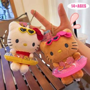 Sanrio Hello Kitty Plush Swim Ring Pendant