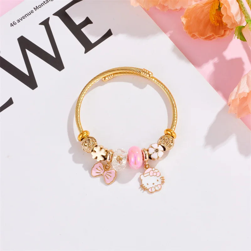 Sanrio Hello Kitty Bowknot Charm Bracelets - Image 6