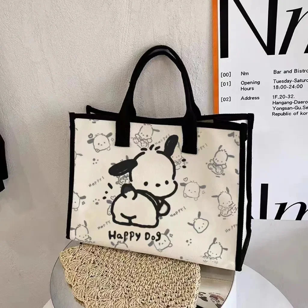 Sanrio Pochacco Canvas Handbag - Image 6