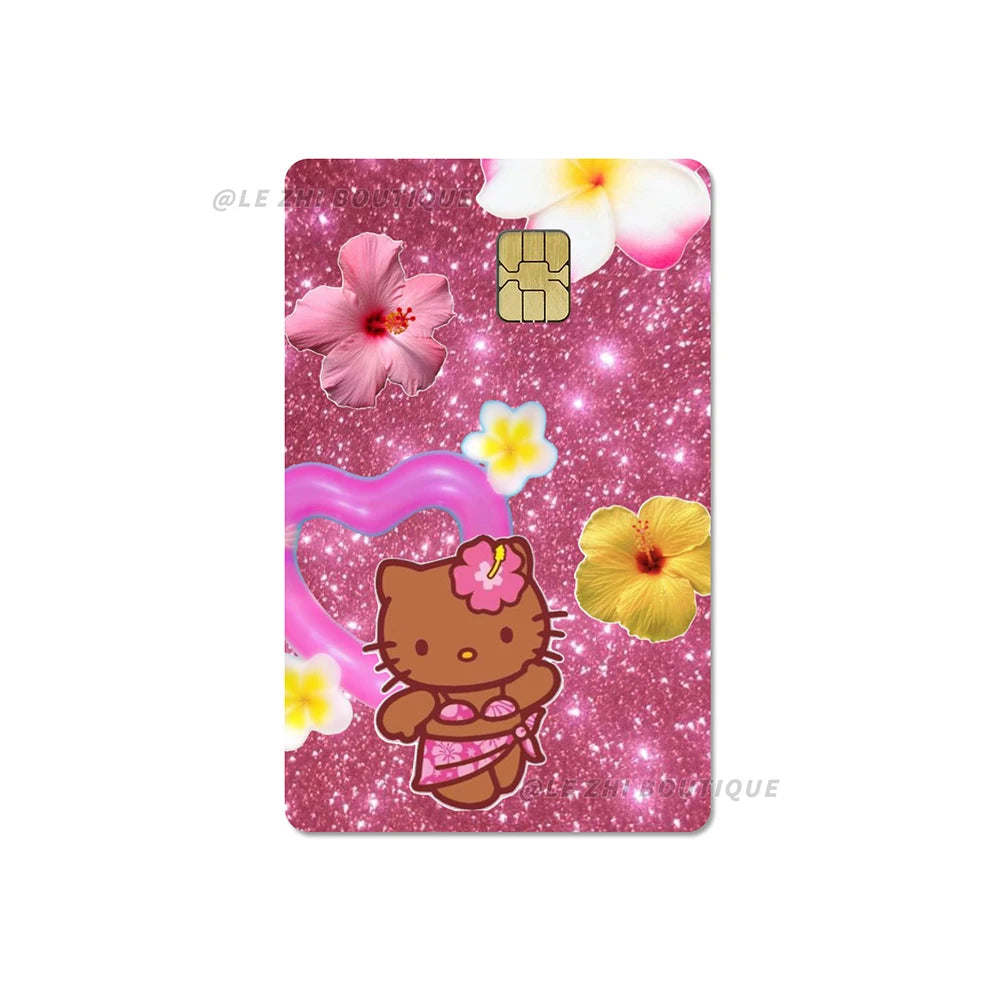 Sweet Sanrio Hello Kitty Credit Card Stickers - Image 20