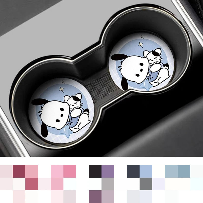 Sanrio My Melody, Cinnamoroll & Kuromi Kawaii Car Coaster - Image 7