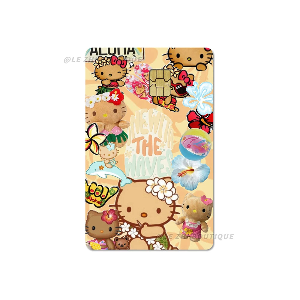 Sweet Sanrio Hello Kitty Credit Card Stickers - Image 32