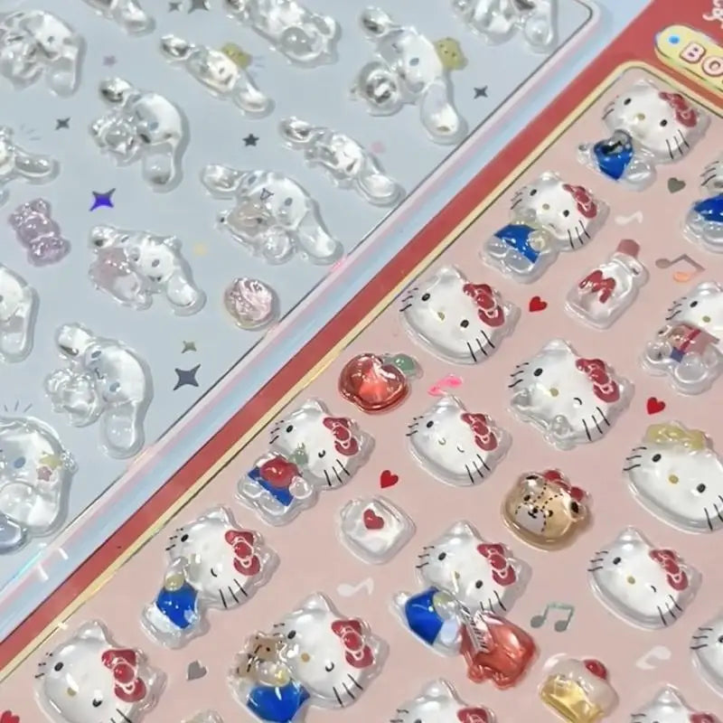 Hello Kitty 3D Crystal Sticker - Image 2