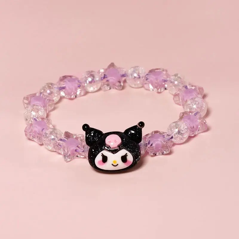 Sanrio Kuromi & Cinnamoroll Crystal Bracelet - Image 7