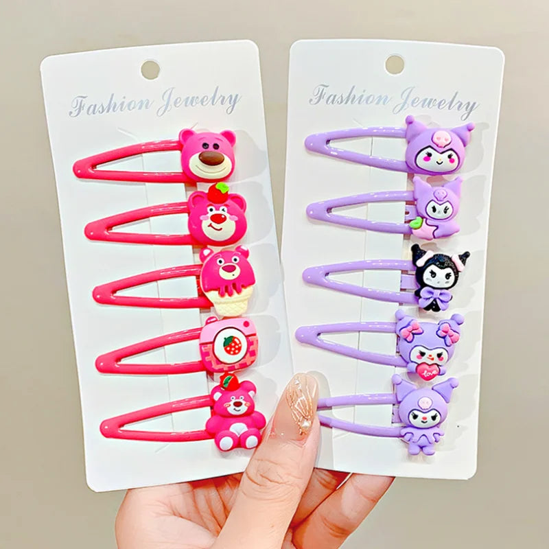 2025 New Sanrio Kuromi & My Melody Hair Clip Set - Image 5