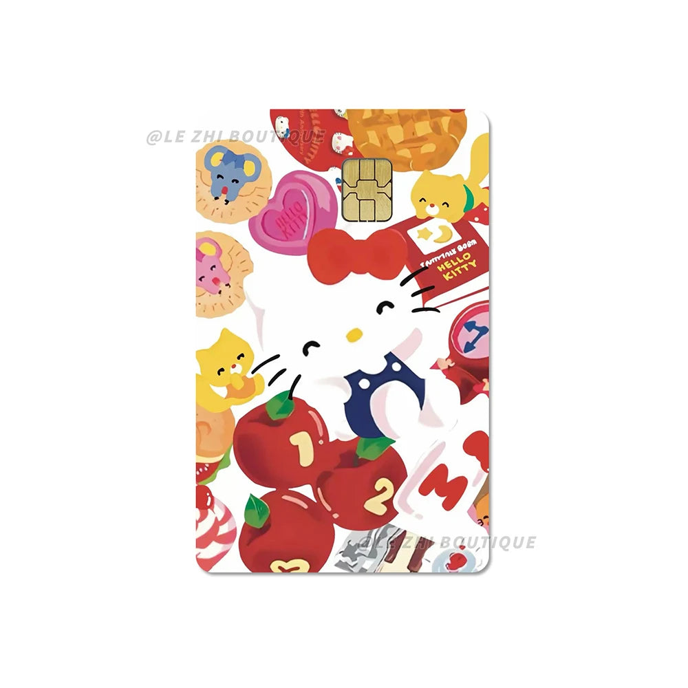 Sweet Sanrio Hello Kitty Credit Card Stickers - Image 34