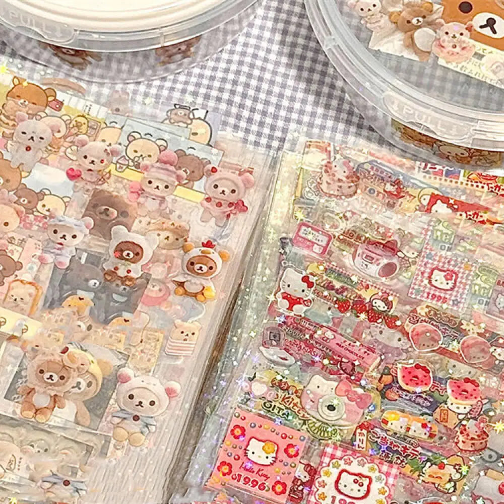 5pcs Hello Kitty & Rilakkuma Die - Image 3