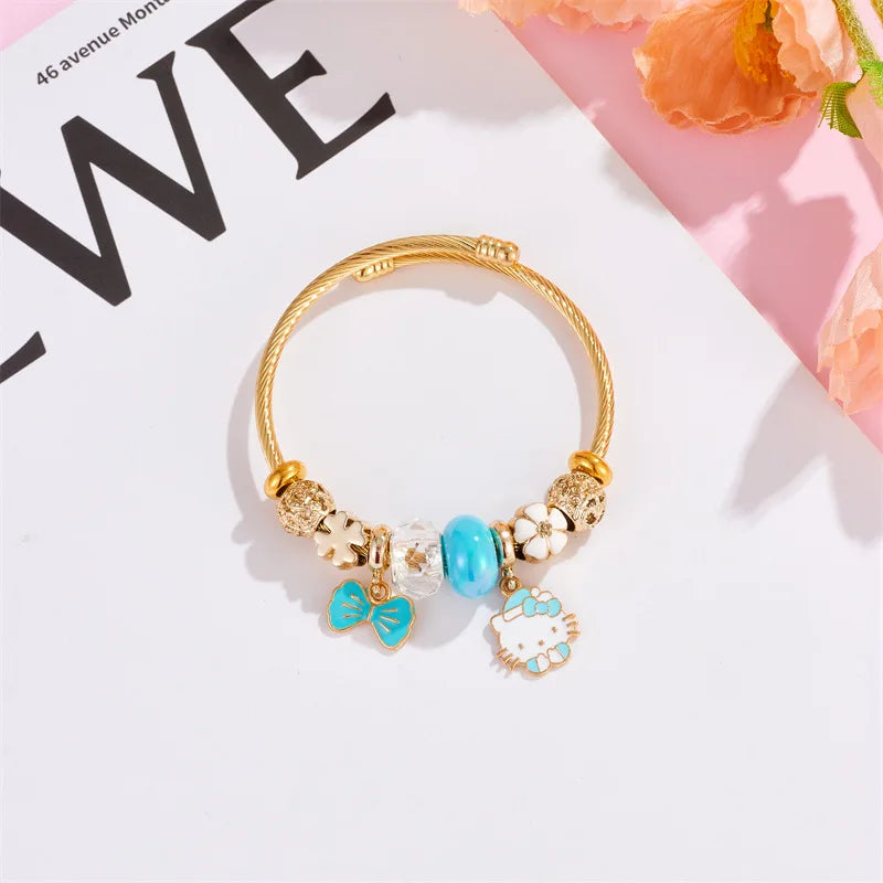 Sanrio Hello Kitty Bowknot Charm Bracelets - Image 5