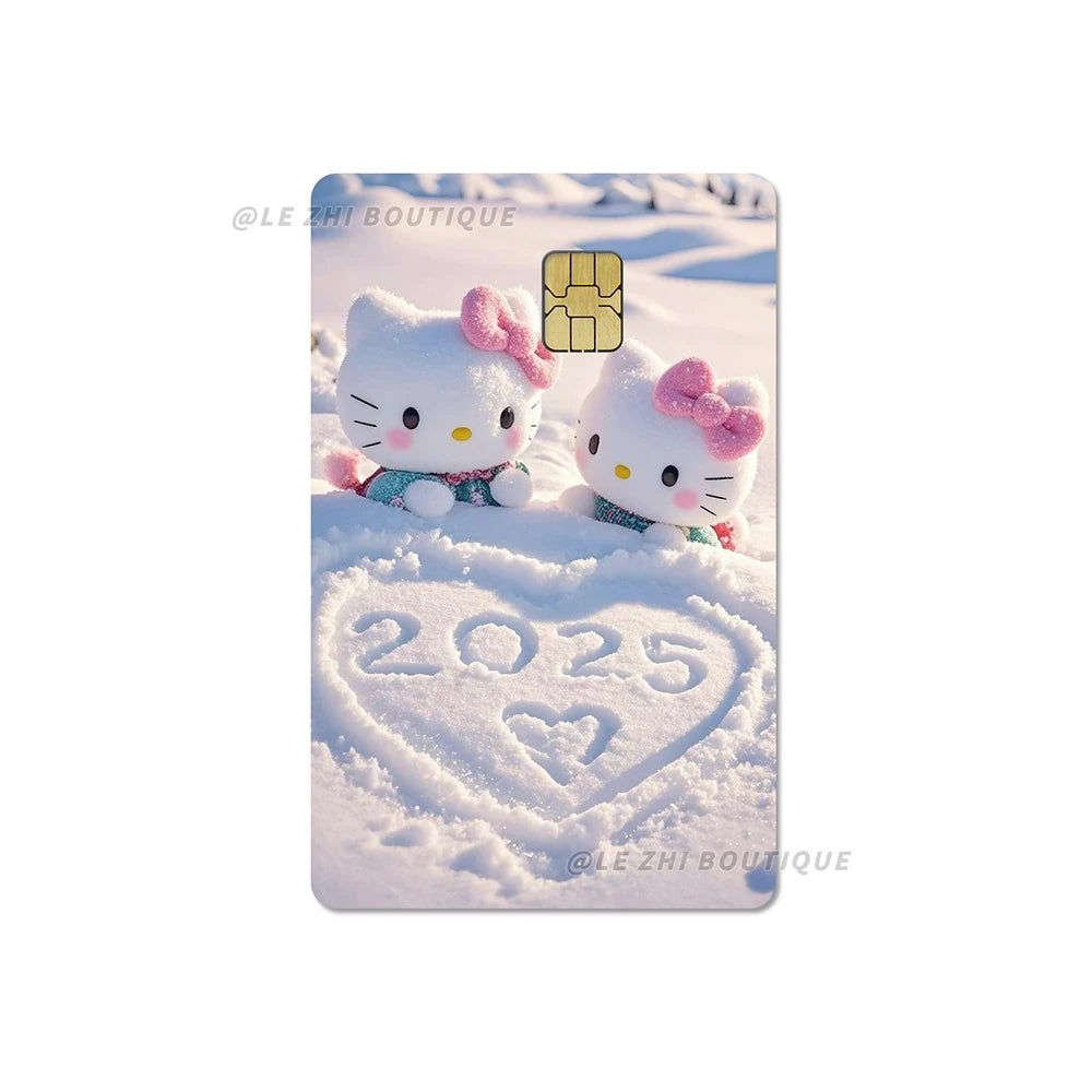 Sweet Sanrio Hello Kitty Credit Card Stickers - Image 27