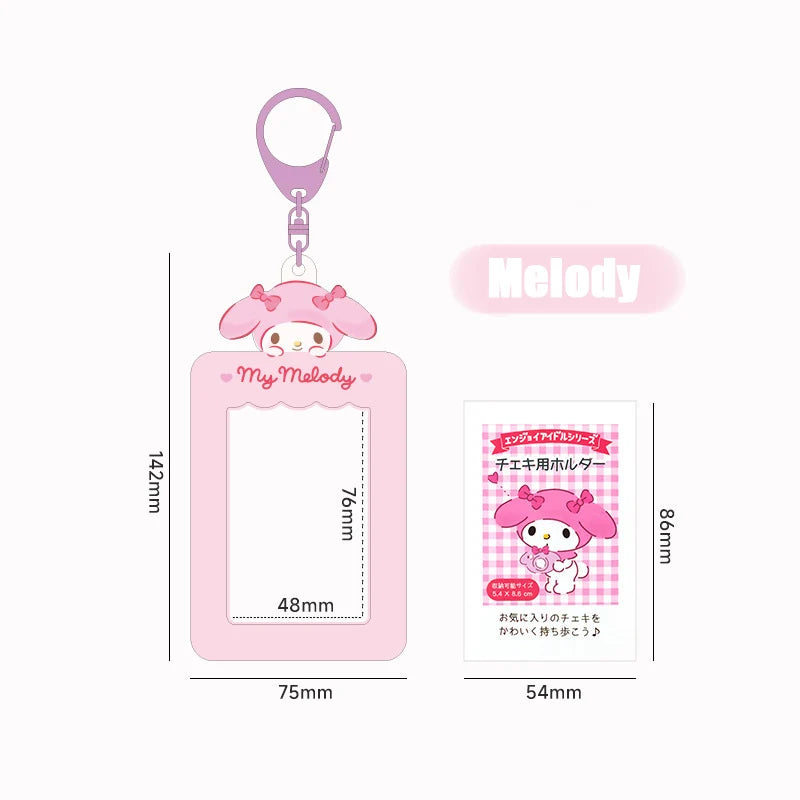 Kawaii Sanrio Card Holder Keychain - Image 8