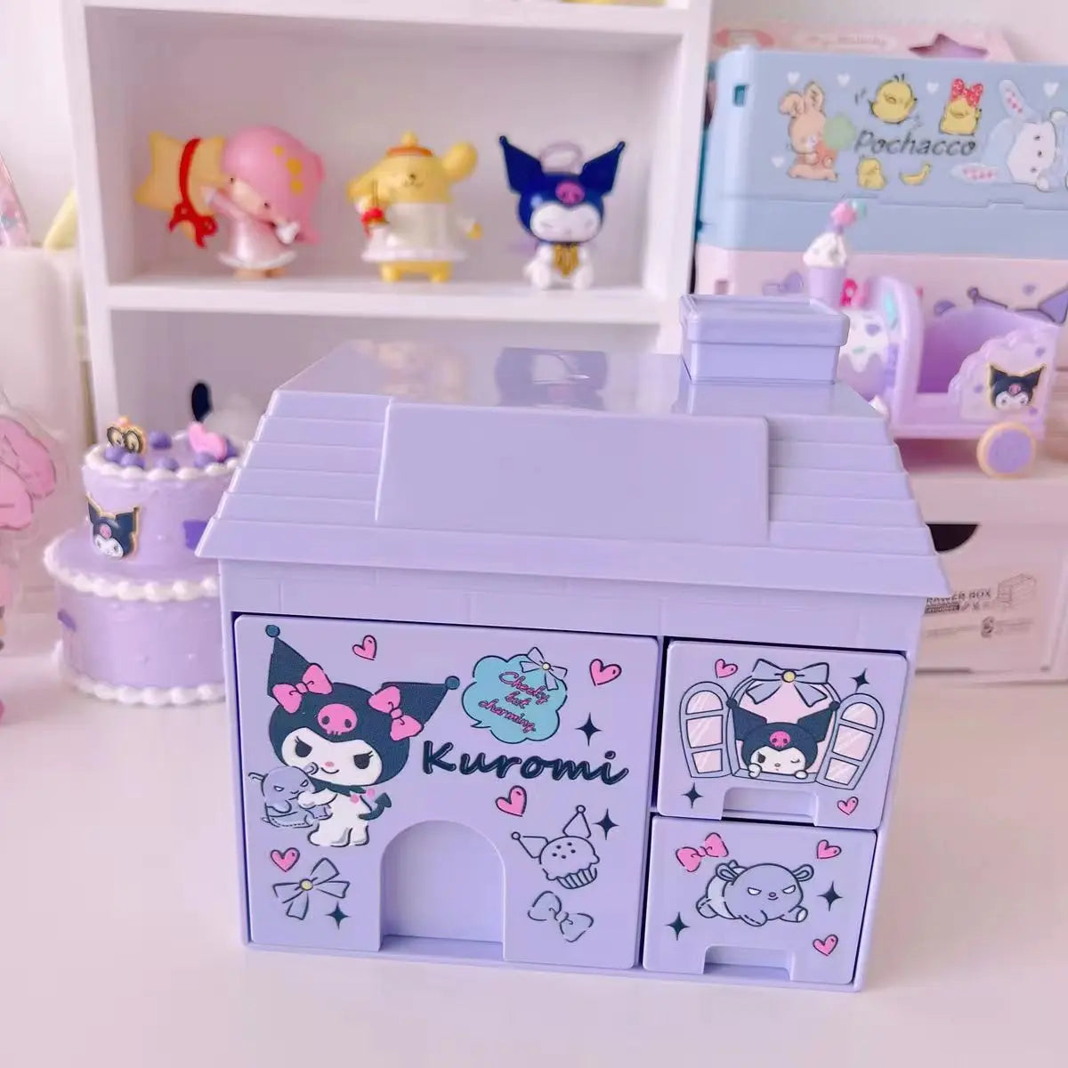 Sanrio Hello Kitty Desktop Jewelry & Pen Holder Box - Image 7