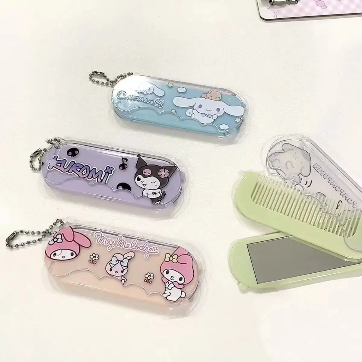 Sanrio Kuromi Comb & Mirror Combination - Image 4