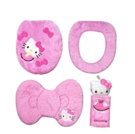 Sanrio Hello Kitty Toilet Seat Cushion 3-Piece Set - Image 11