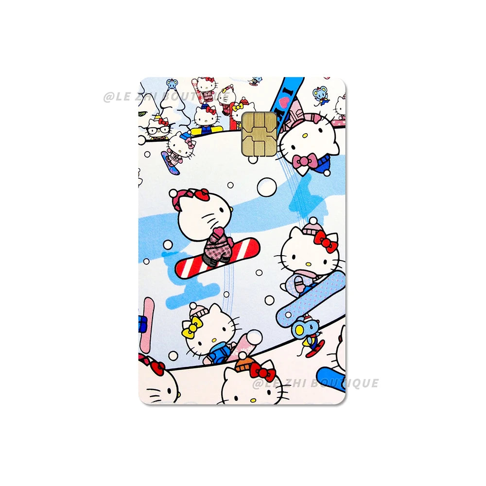 Sweet Sanrio Hello Kitty Credit Card Stickers - Image 37