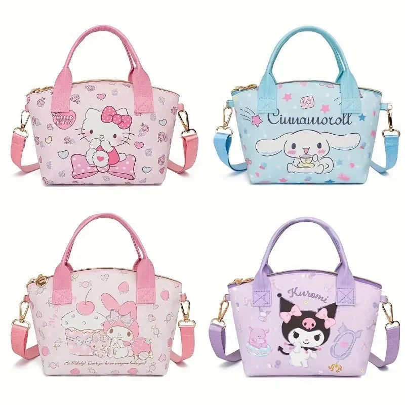 Sanrio Kuromi & Hello Kitty Cartoon Crossbody Bag - Image 2