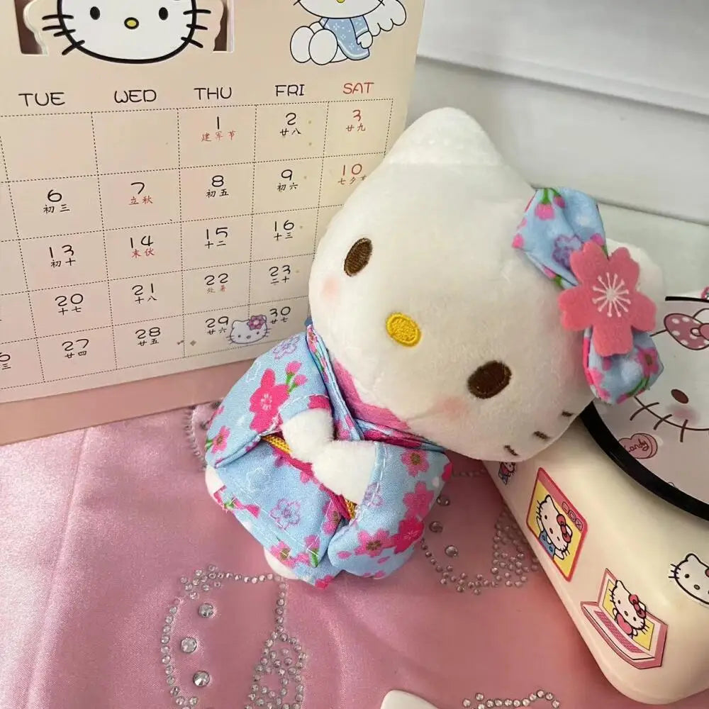 Sanrio Kimono Hello Kitty Stuffed Keychain - Image 4