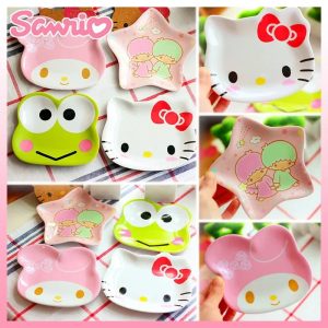 Sanrio Hello Kitty, Melody & Keroppi Small Plate
