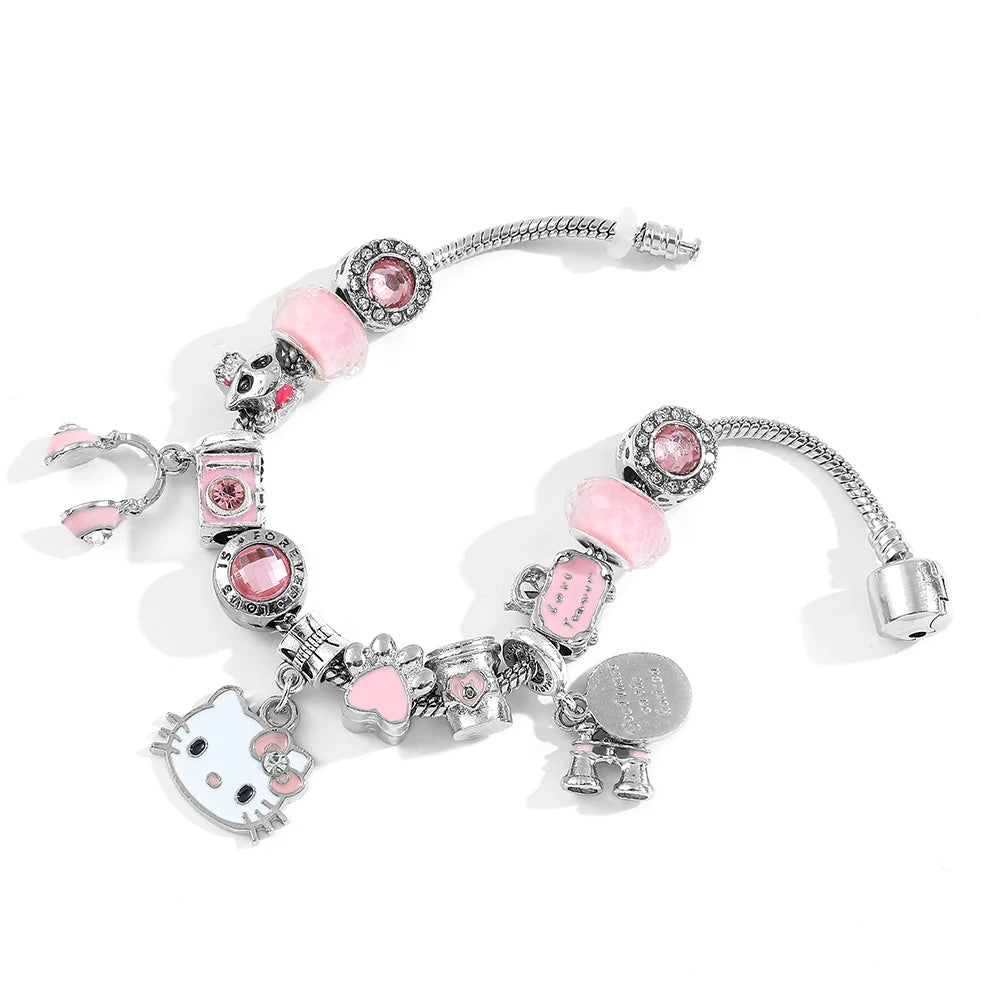 Sanrio Hello Kitty Crystal Beads Bracelet - Image 5