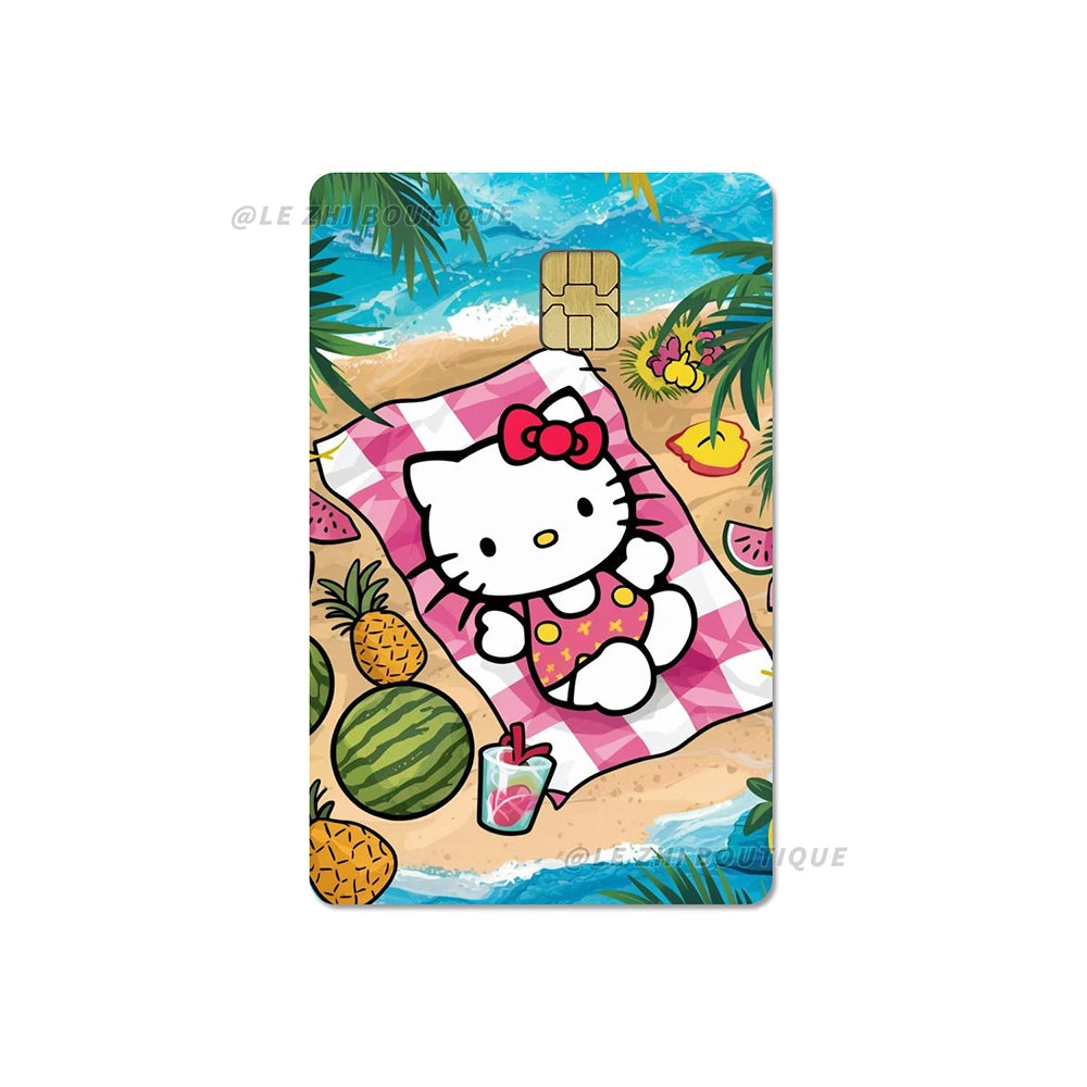 Sweet Sanrio Hello Kitty Credit Card Stickers - Image 22