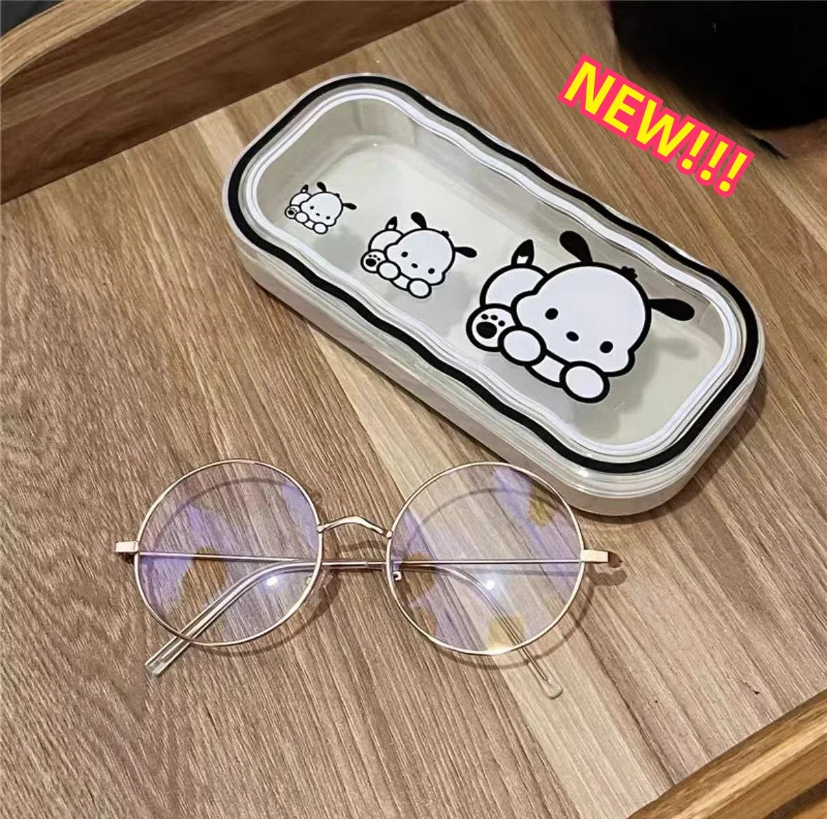 Cute Sanrio Hello Kitty Glasses Storage Box - Image 7
